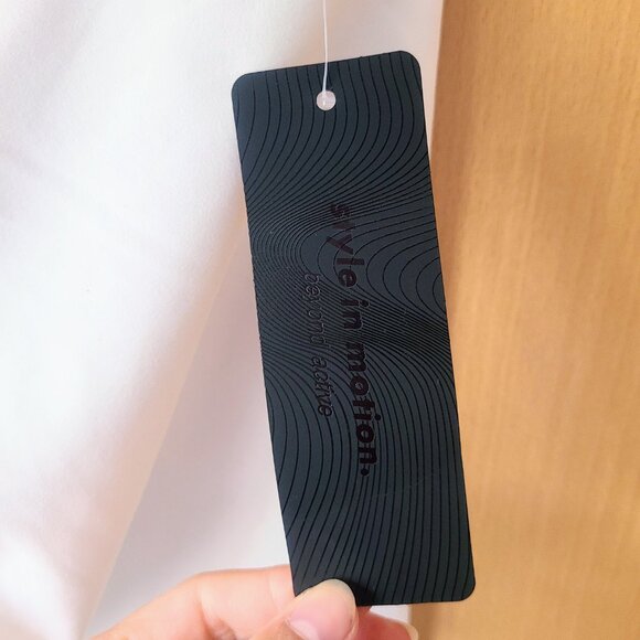 Ododos White Crossover Waistband Running Yoga Leggings Small - New with tags - Picture 7 of 10